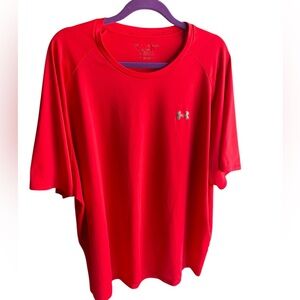 Under Armour Red Tech Tee T-Shirt‎ 4XL Short Sleeve - Men’s